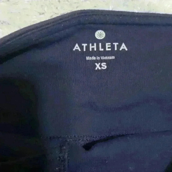 Navy Blue Athleta Capris - Picture 3 of 5
